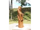 Dřevěná socha - Polednice
