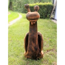 obrázek Dřevěná socha - šnek