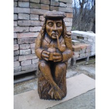 obrázek Dřevěná socha - Vodník